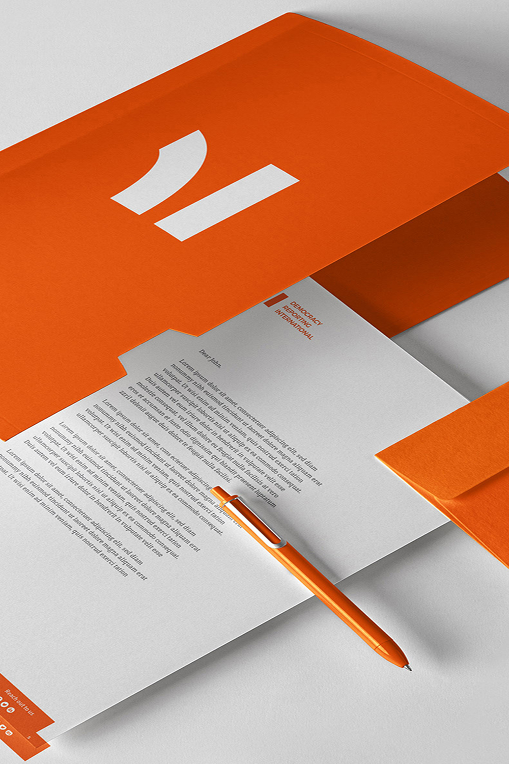 Democracy Reporting International rebrand — logo